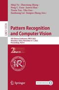 Yu / Zhang / Yuen |  Pattern Recognition and Computer Vision | Buch |  Sack Fachmedien