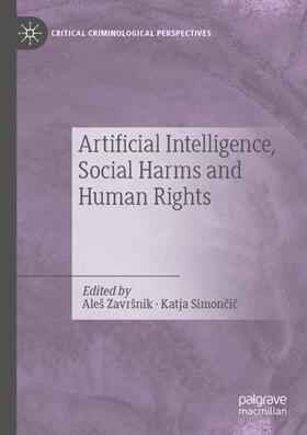Simoncic / Završnik / Simoncic |  Artificial Intelligence, Social Harms and Human Rights | Buch |  Sack Fachmedien