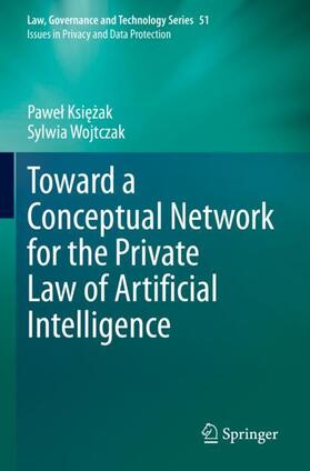Wojtczak / Ksiezak / Ksiezak |  Toward a Conceptual Network for the Private Law of Artificial Intelligence | Buch |  Sack Fachmedien