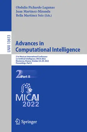 Pichardo Lagunas / Martínez-Miranda / Martínez Seis | Advances in Computational Intelligence | E-Book | sack.de