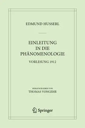 Husserl / Vongehr | Einleitung in die Phänomenologie | E-Book | www.sack.de