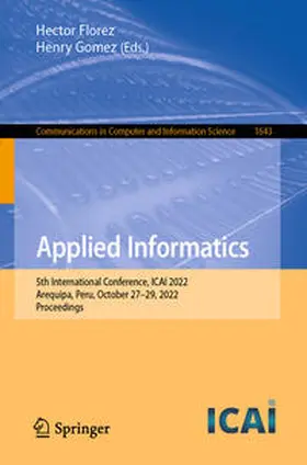 Florez / Gomez | Applied Informatics | E-Book | sack.de
