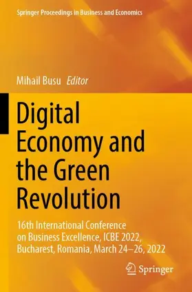 Busu |  Digital Economy and the Green Revolution | Buch |  Sack Fachmedien