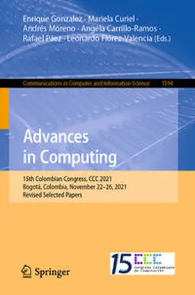Gonzalez / Curiel / Moreno | Advances in Computing | E-Book | www.sack.de