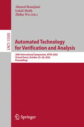 Bouajjani / Holík / Wu |  Automated Technology for Verification and Analysis | eBook | Sack Fachmedien