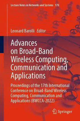 Barolli | Advances on Broad-Band Wireless Computing, Communication and Applications | E-Book | www.sack.de