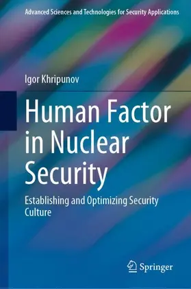 Khripunov |  Human Factor in Nuclear Security | Buch |  Sack Fachmedien