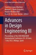 Cavas-Martínez / de-Cózar-Macías / Marín Granados |  Advances in Design Engineering III | Buch |  Sack Fachmedien