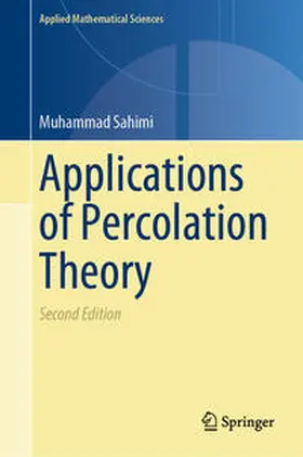 Sahimi |  Applications of Percolation Theory | eBook | Sack Fachmedien