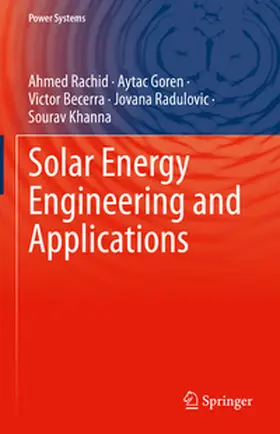 Rachid / Goren / Becerra | Solar Energy Engineering and Applications | E-Book | www.sack.de