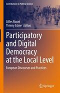 Côme / Rouet |  Participatory and Digital Democracy at the Local Level | Buch |  Sack Fachmedien