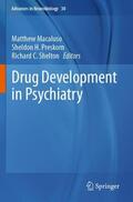 Macaluso / Shelton / Preskorn |  Drug Development in Psychiatry | Buch |  Sack Fachmedien