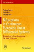 Ponce / Vela / Ros |  Bifurcations in Continuous Piecewise Linear Differential Systems | Buch |  Sack Fachmedien