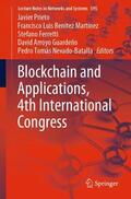 Prieto / Benítez Martínez / Tomás Nevado-Batalla |  Blockchain and Applications, 4th International Congress | Buch |  Sack Fachmedien