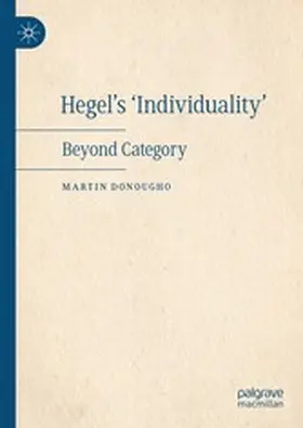 Donougho | Hegel's 'Individuality' | E-Book | www.sack.de