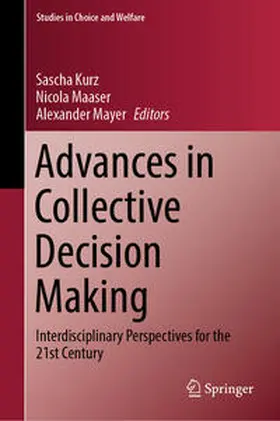 Kurz / Maaser / Mayer | Advances in Collective Decision Making | E-Book | sack.de