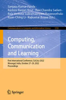 Panda / Rout / Buyya |  Computing, Communication and Learning | Buch |  Sack Fachmedien