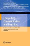 Panda / Rout / Buyya |  Computing, Communication and Learning | Buch |  Sack Fachmedien