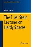 Krantz |  The E. M. Stein Lectures on Hardy Spaces | Buch |  Sack Fachmedien