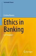 Rovera |  Ethics in Banking | Buch |  Sack Fachmedien