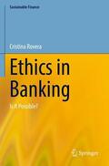 Rovera |  Ethics in Banking | Buch |  Sack Fachmedien