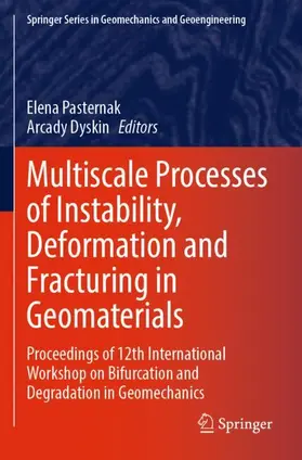 Dyskin / Pasternak |  Multiscale Processes of Instability, Deformation and Fracturing in Geomaterials | Buch |  Sack Fachmedien