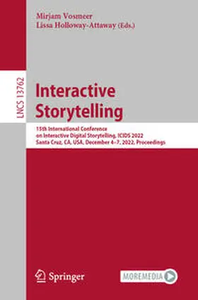 Vosmeer / Holloway-Attaway |  Interactive Storytelling | eBook | Sack Fachmedien