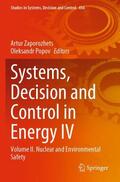 Popov / Zaporozhets |  Systems, Decision and Control in Energy IV | Buch |  Sack Fachmedien