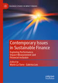 La Torre / Leo |  Contemporary Issues in Sustainable Finance | eBook | Sack Fachmedien