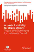 Quadrelli / Braghin |  Acoustic Invisibility for Elliptic Objects | eBook | Sack Fachmedien