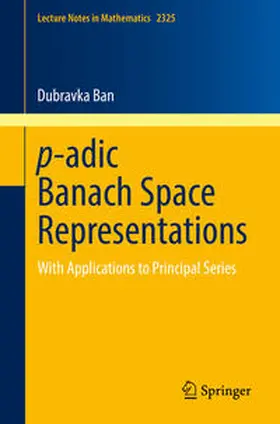 Ban | p-adic Banach Space Representations | E-Book | www.sack.de