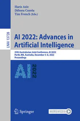 Aziz / Corrêa / French | AI 2022: Advances in Artificial Intelligence | E-Book | sack.de