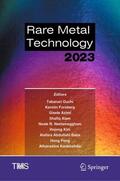 Ouchi / Forsberg / Azimi |  Rare Metal Technology 2023 | Buch |  Sack Fachmedien