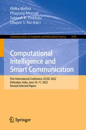 Mehra / Meesad / Peddoju | Computational Intelligence and Smart Communication | E-Book | www.sack.de