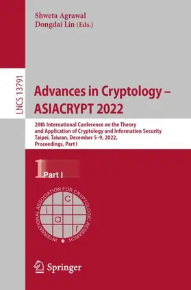 Lin / Agrawal |  Advances in Cryptology - ASIACRYPT 2022 | Buch |  Sack Fachmedien