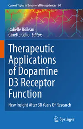 Collo / Boileau |  Therapeutic Applications of Dopamine D3 Receptor Function | Buch |  Sack Fachmedien
