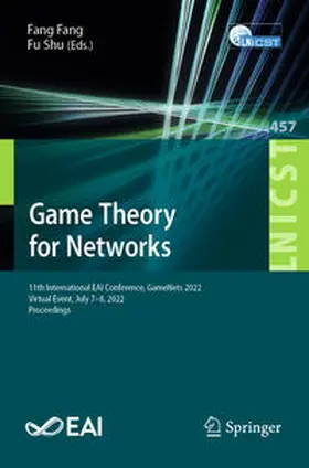 Fang / Shu |  Game Theory for Networks | eBook | Sack Fachmedien
