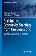 Santori / Rotondi |  Rethinking Economics Starting from the Commons | Buch |  Sack Fachmedien