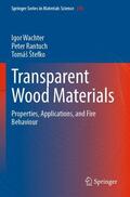 Wachter / Štefko / Rantuch |  Transparent Wood Materials | Buch |  Sack Fachmedien