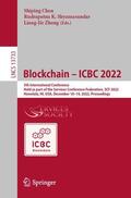 Chen / Zhang / Shyamasundar |  Blockchain ¿ ICBC 2022 | Buch |  Sack Fachmedien