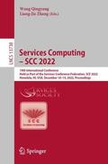 Zhang / Qingyang |  Services Computing ¿ SCC 2022 | Buch |  Sack Fachmedien