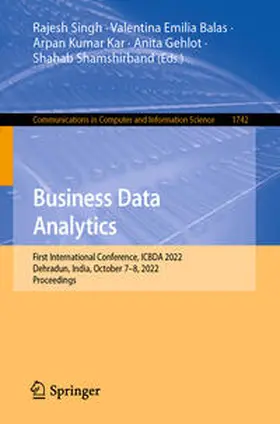 Singh / Balas / Kar | Business Data Analytics | E-Book | sack.de