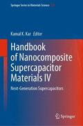 Kar |  Handbook of Nanocomposite Supercapacitor Materials IV | Buch |  Sack Fachmedien