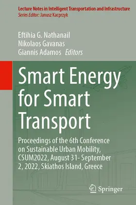 Nathanail / Adamos / Gavanas |  Smart Energy for Smart Transport | Buch |  Sack Fachmedien