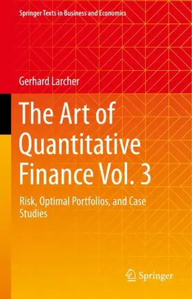Larcher |  The Art of Quantitative Finance Vol. 3 | Buch |  Sack Fachmedien