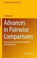 Mazurek |  Advances in Pairwise Comparisons | Buch |  Sack Fachmedien