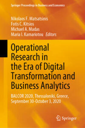 Matsatsinis / Kitsios / Madas | Operational Research in the Era of Digital Transformation and Business Analytics | E-Book | sack.de