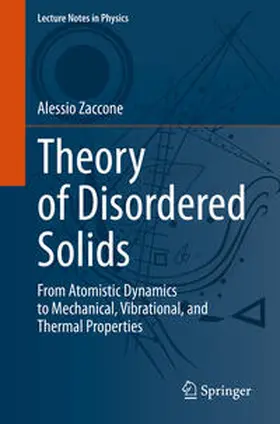 Zaccone | Theory of Disordered Solids | E-Book | sack.de