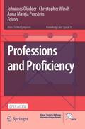 Glückler / Punstein / Winch |  Professions and Proficiency | Buch |  Sack Fachmedien