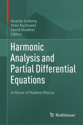Golberg / Shoikhet / Kuchment | Harmonic Analysis and Partial Differential Equations | Buch | 978-3-031-25423-9 | sack.de